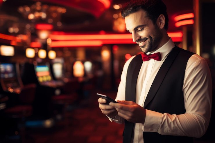 Studio live dealer MSC dengan multi-kamera dan dealer profesional di meja Roulette Langsung